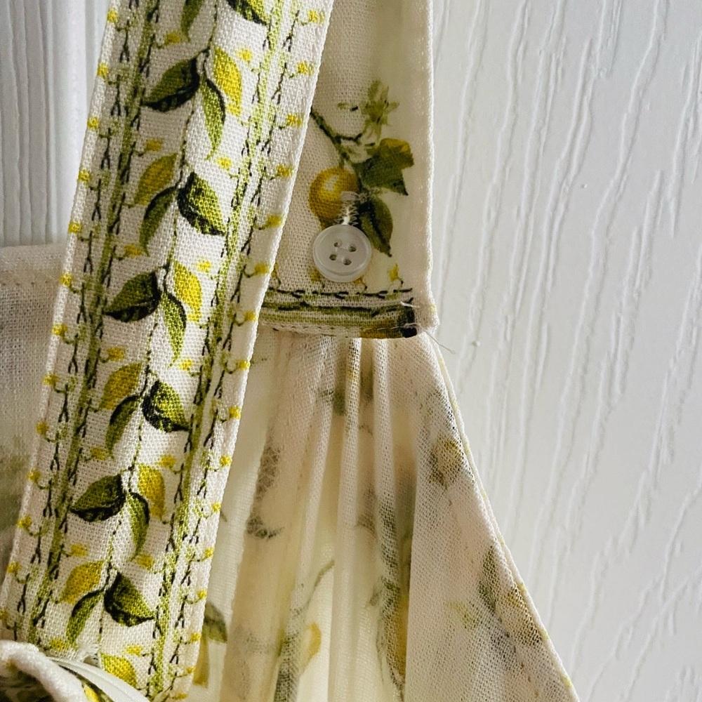 Max Studio London Maxi Dress Lemon Print - Picture 7 of 11